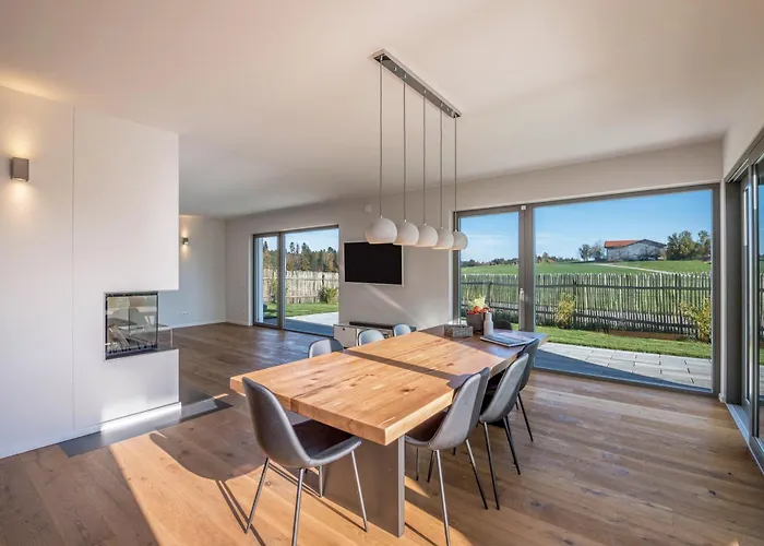 Ferienhaus Design 195qm Breitbrunn am Chiemsee